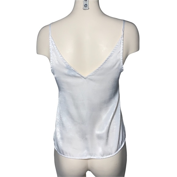 Dynamite Satin V-neck Cami Tank Top - Picture 6 of 14